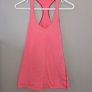 Small Pink Lululemon tank top